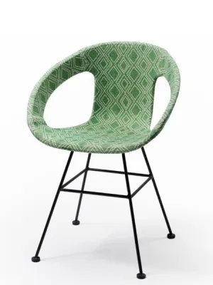Lot de 4 fauteuils Atelier Green